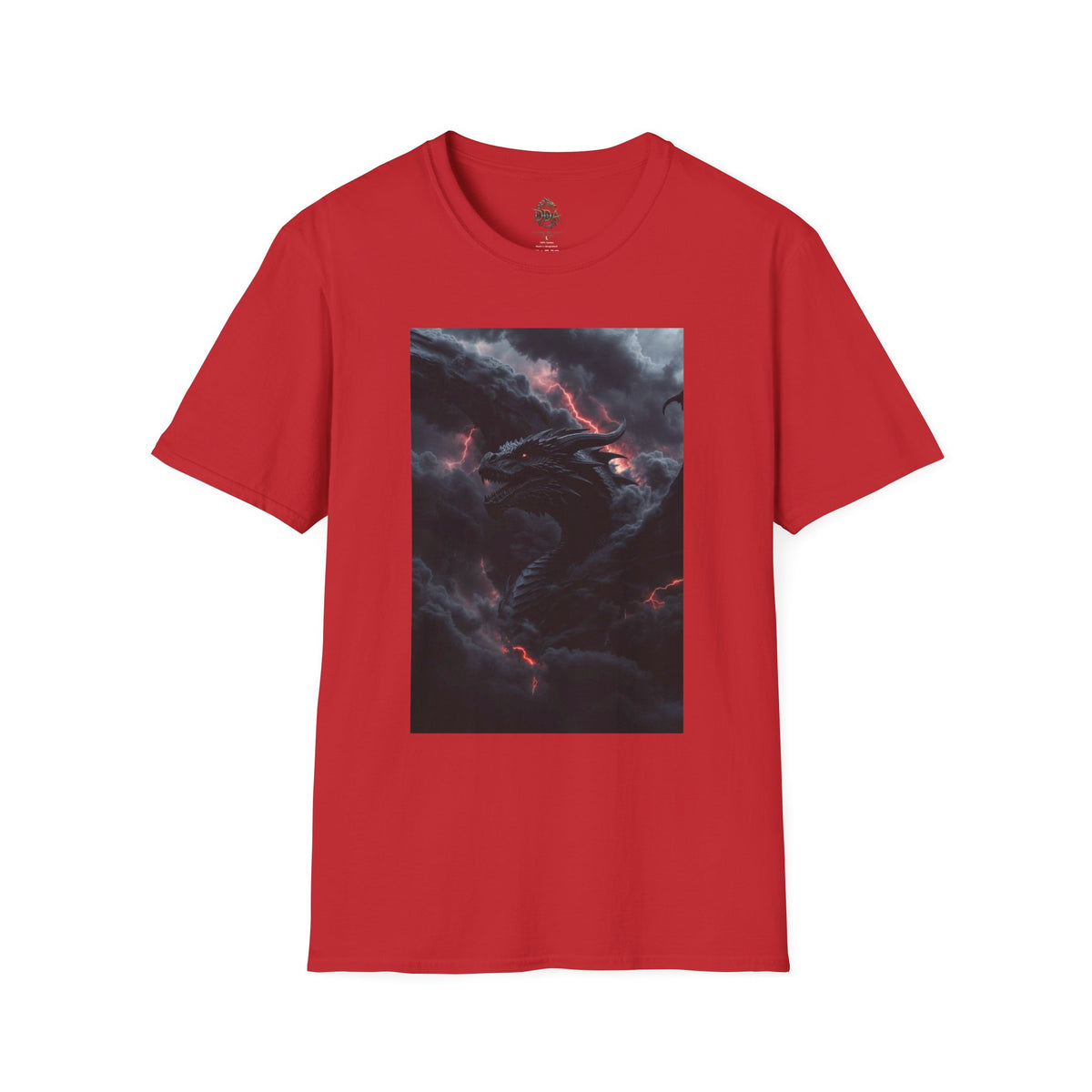 A Dragon Smoke T-Shirt — Stormy Smoke Tee