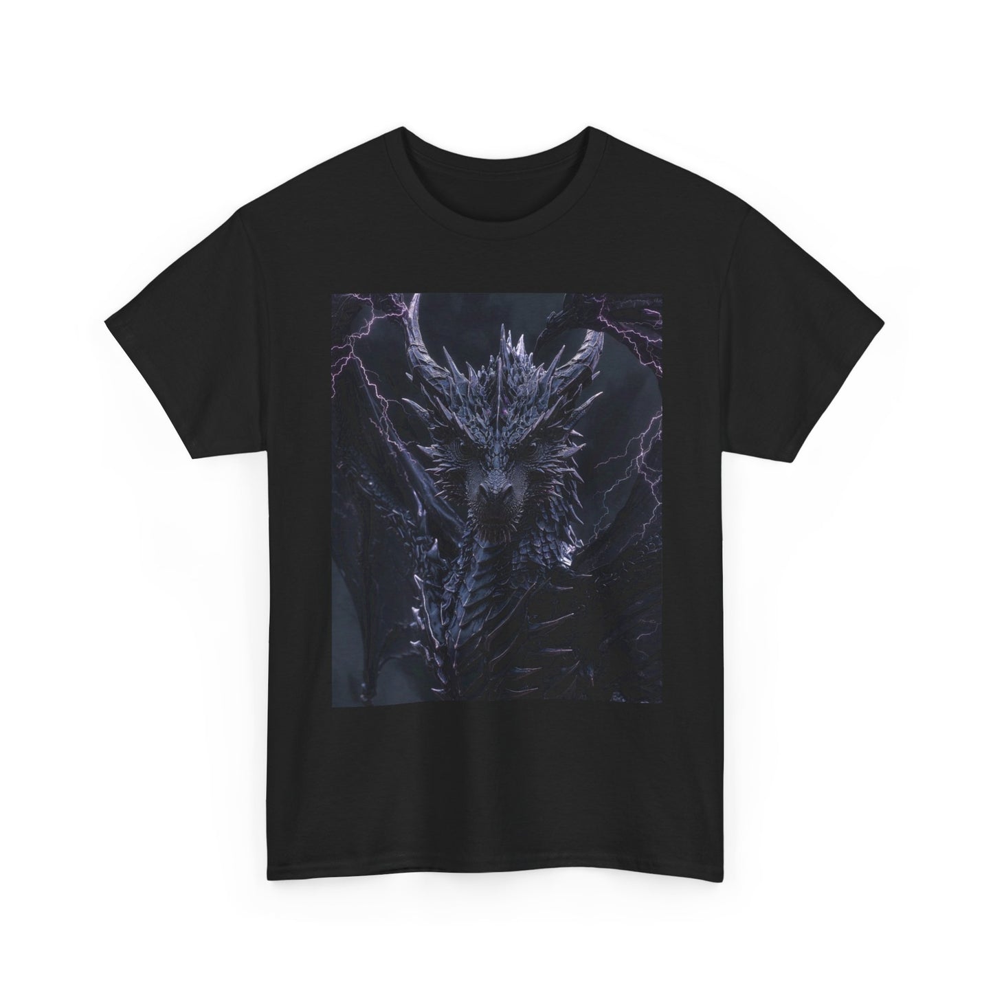 Dark Dragon Tee — Dark Fantasy Gothic Dragon Graphic Shirt