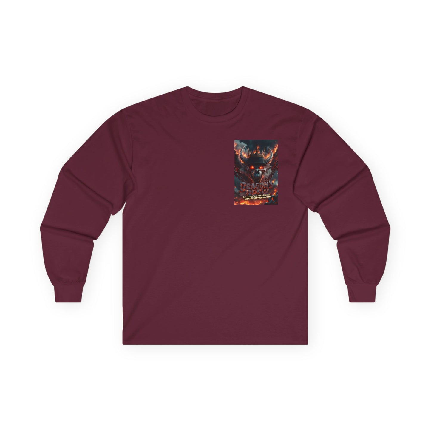 A Dragons best selling Pocket Art Long Sleeve Tee — 'Not All Who Wander Are Lost'