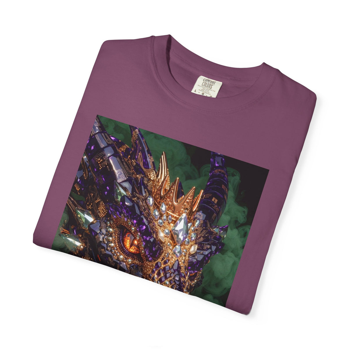 A Dragon Pocket Graphic T‑Shirt — Fiery Fantasy Chest Print
