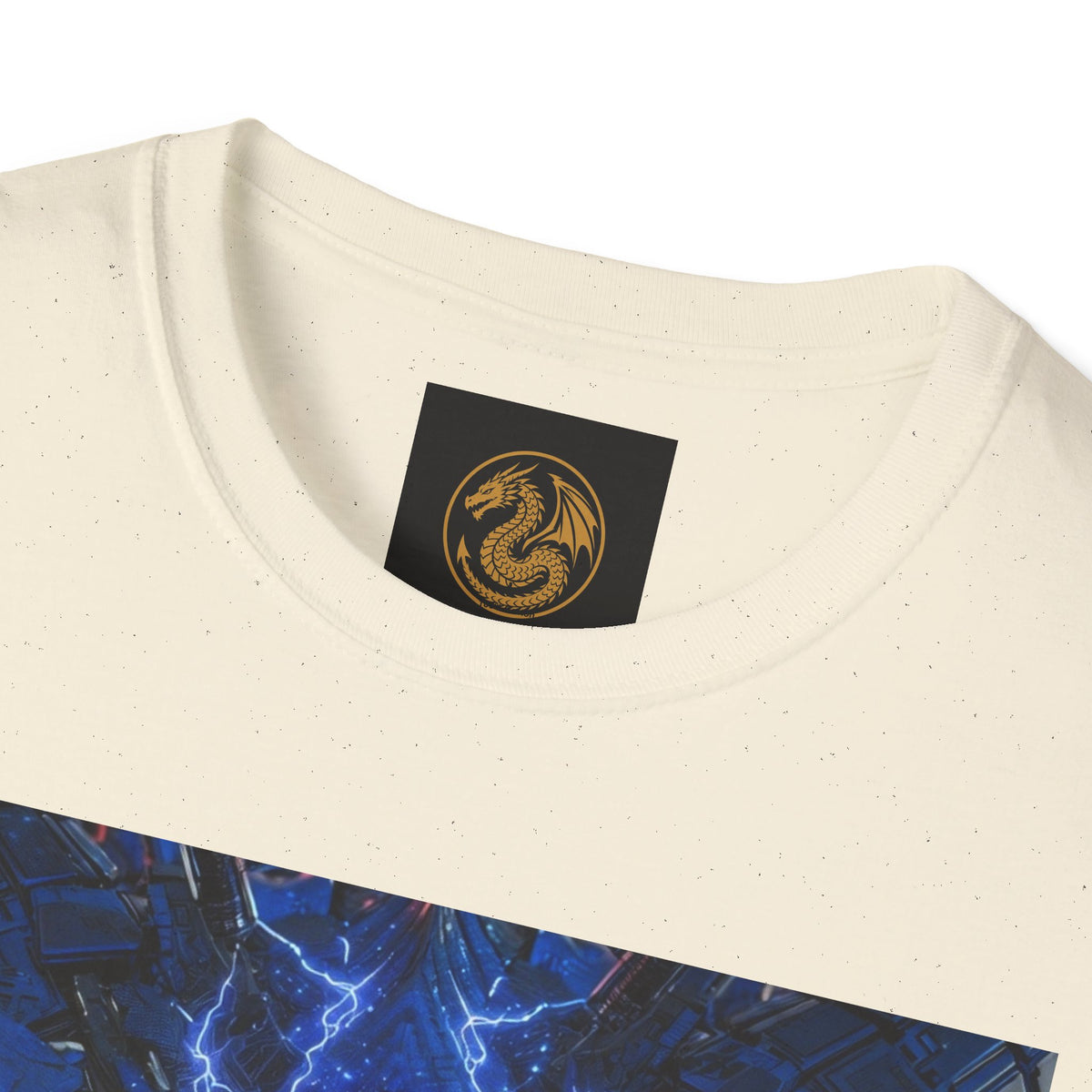 #1 Selling Dragon Nebula T-Shirt — Cosmic Blue Dragon Graphic Tee