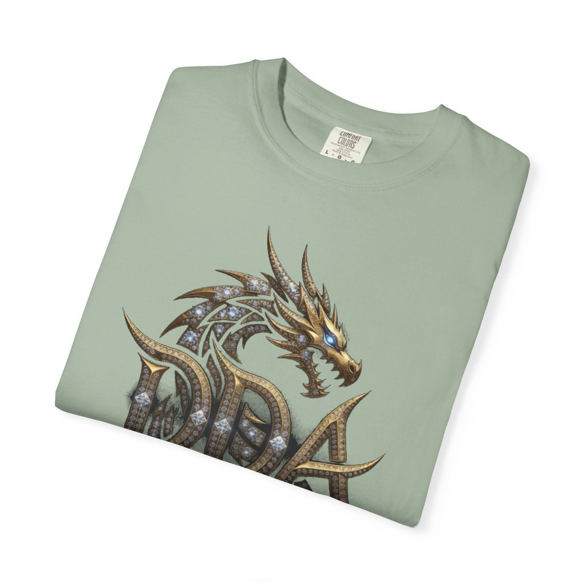 A DIVINE DRAGON ARMOR MEN OR WOMANS Garment-Dyed T-shirt