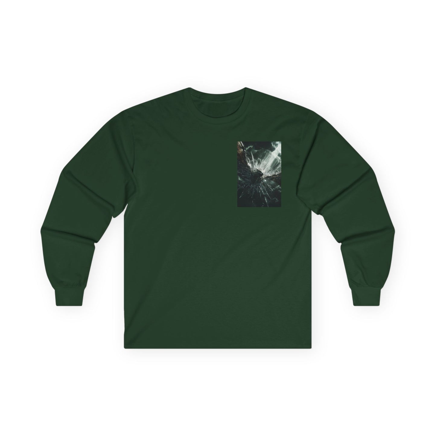 Long Sleeve Tee • Nebula Storm Chest Print