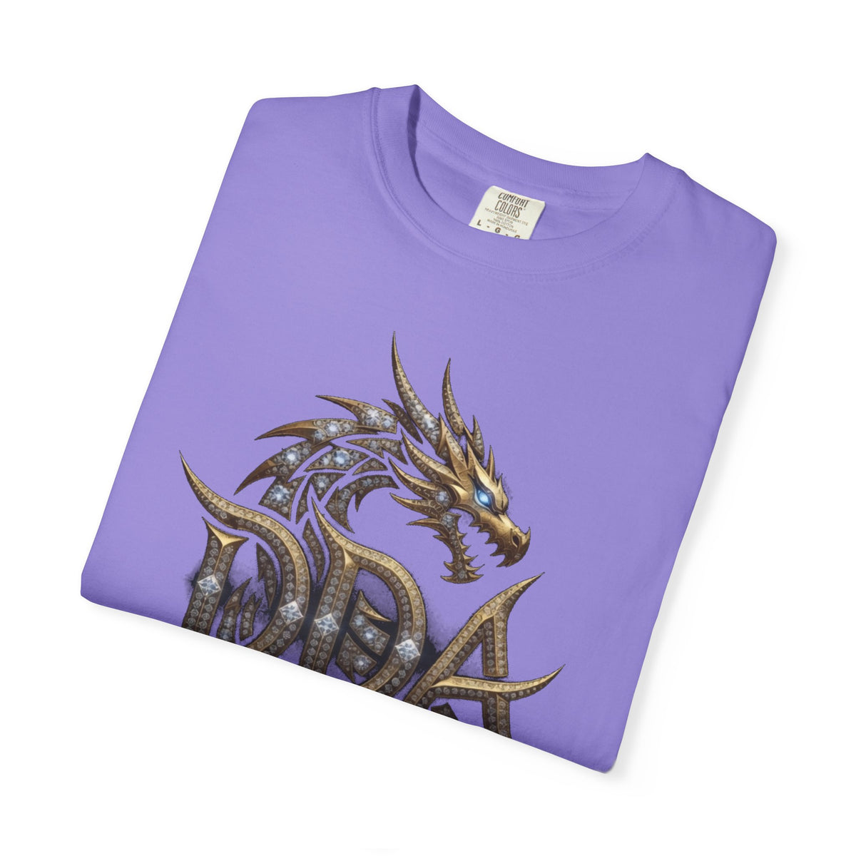 A DIVINE DRAGON ARMOR MEN OR WOMANS Garment-Dyed T-shirt