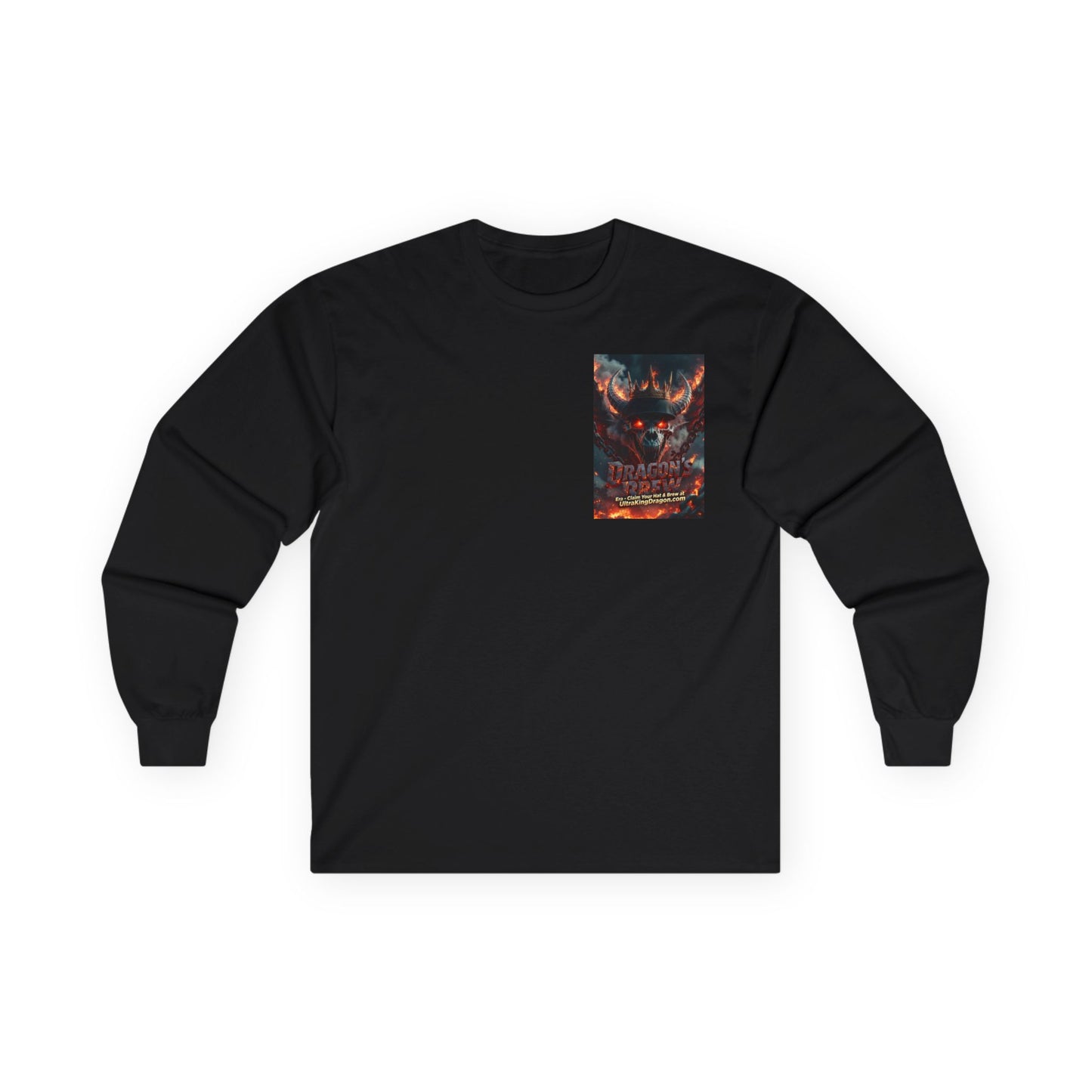 A Dragons best selling Pocket Art Long Sleeve Tee — 'Not All Who Wander Are Lost'