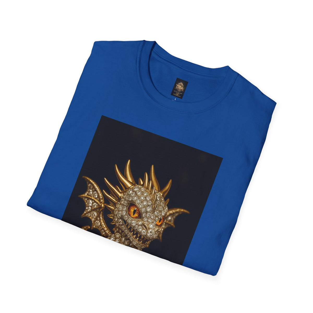A Dragon Graphic T-Shirt, Fun Fantasy Apparel, Perfect Gift for Dragon Lovers, Casual Wear, Birthday Gift, Softstyle Tee