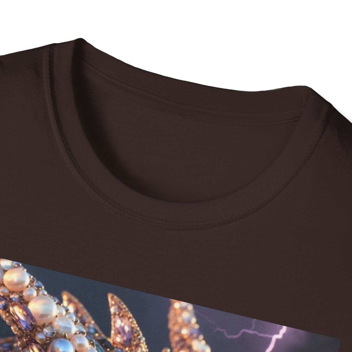 Dragon Gem Art T-Shirt — Fantasy Lightning Dragon Graphic Tee