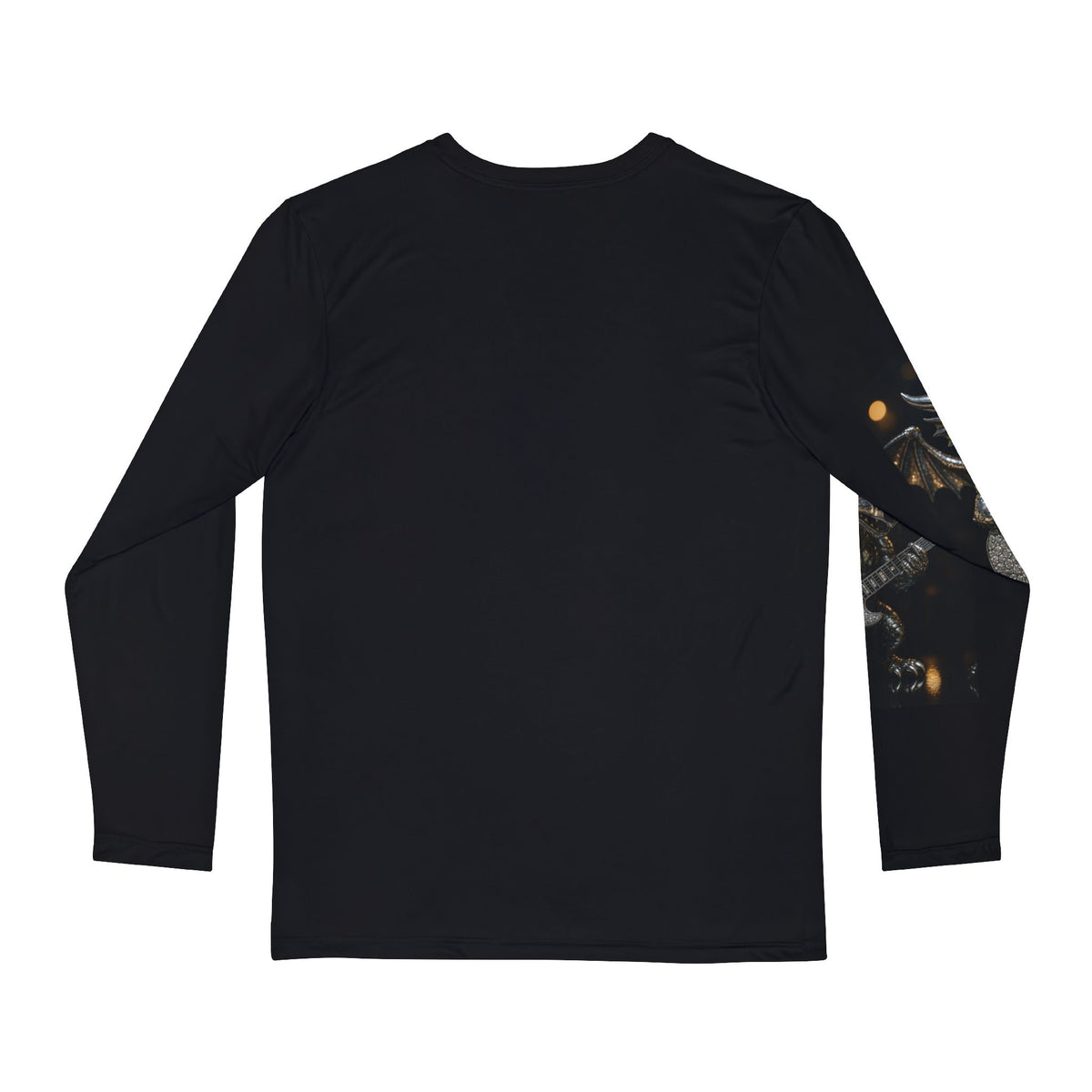 A Rock Dragon Men's Long Sleeve Shirt, Music Lover Gift, Concert Attire, Unique Graphic Tee, Casual Wear, Birthday Present