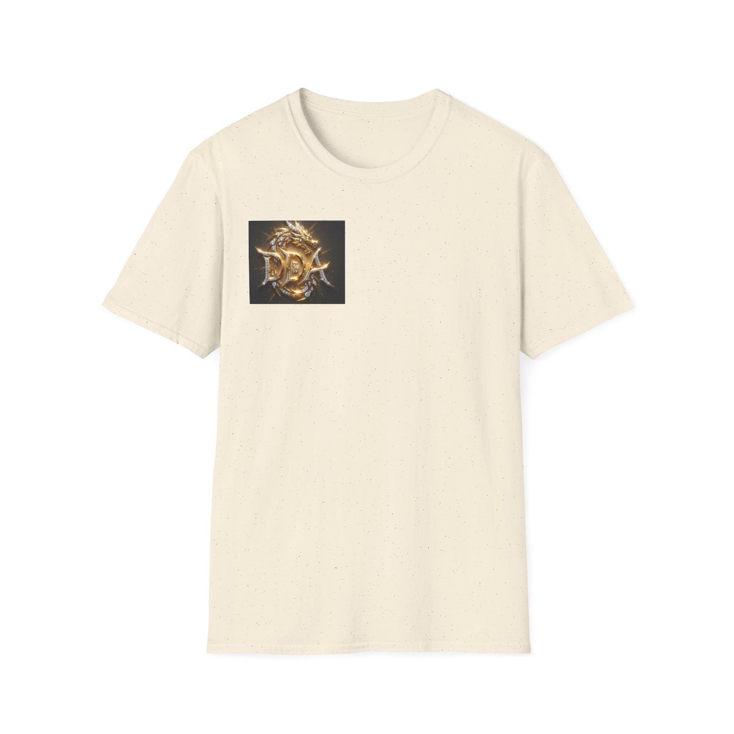 #1 seller DDA DIVINE DRAGON ARMOR T-Shirt — Golden Dragon Emblem Chest Logo, Fantasy Gaming Fan Tee
