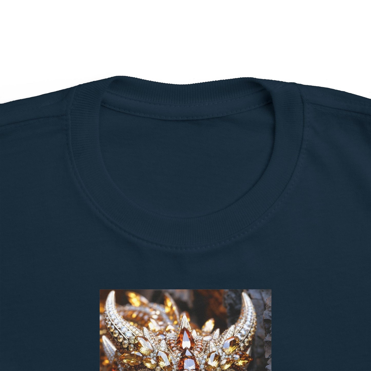 Toddler Tee — Fierce Gold Dragon Graphic Shirt