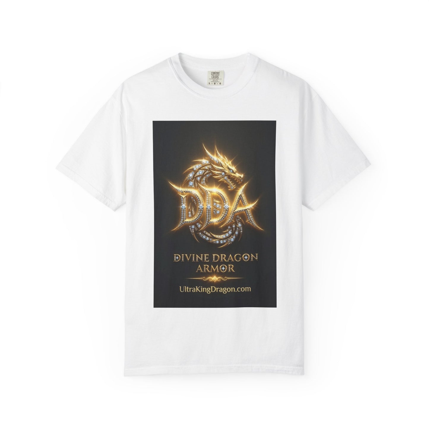 A DIVINE DRAGON ARMOR MEN OR WOMANS Garment-Dyed T-shirt