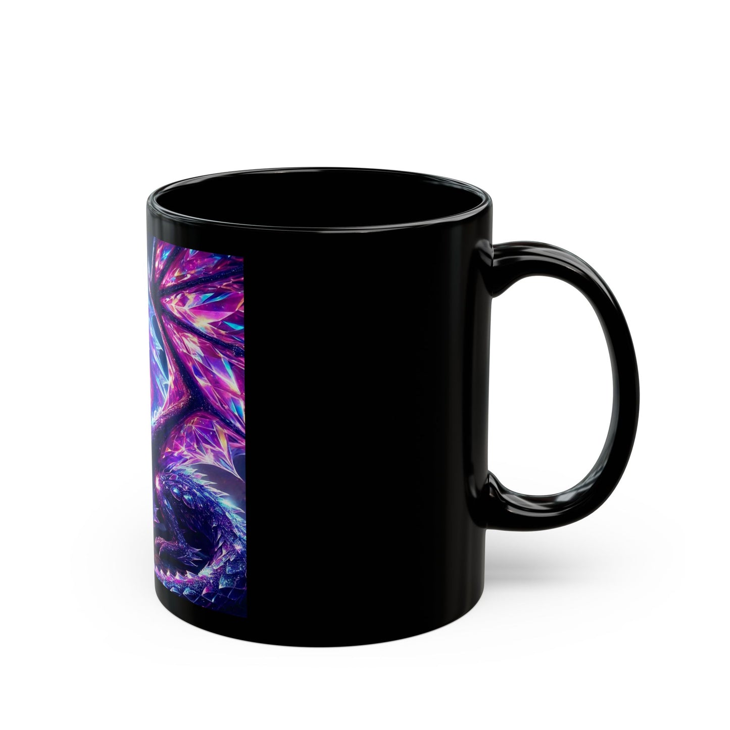 A Fantasy Dragon Coffee Mug - Colorful Magic Design for Coffee Lovers