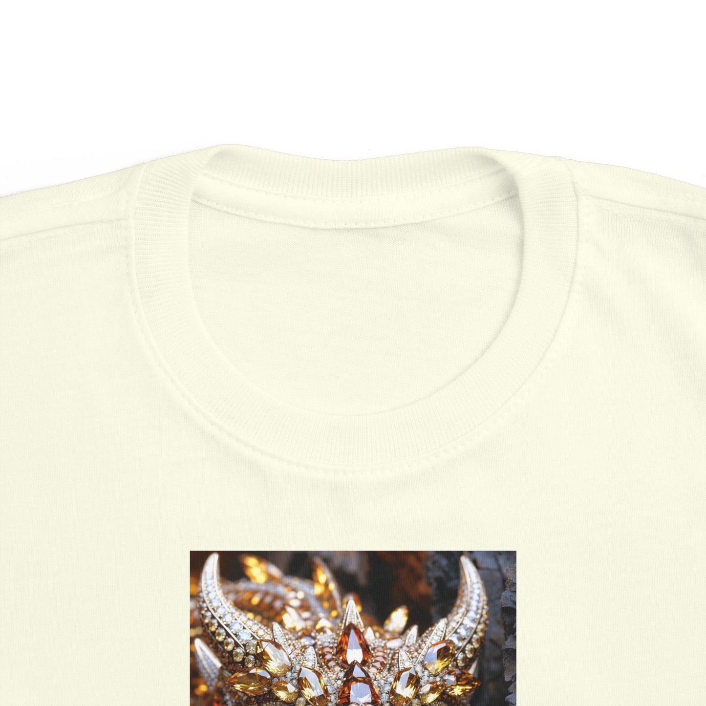 Toddler Tee — Fierce Gold Dragon Graphic Shirt