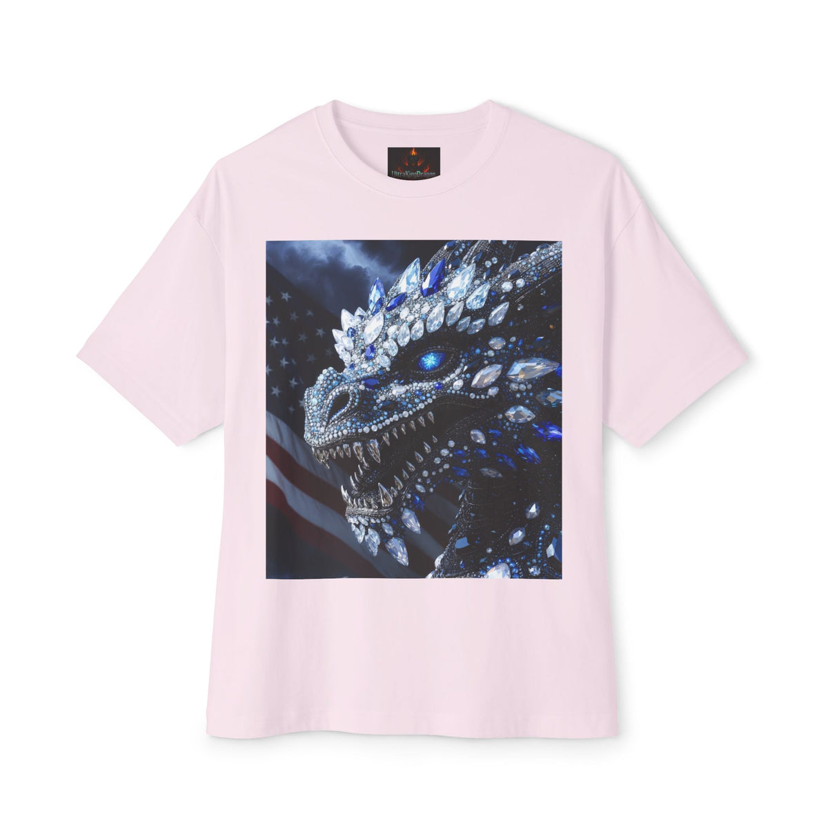 A Dragon USA 🇺🇸 Oversized Boxy Tee - Relaxed Fit Shirt for Casual Wear, Perfect Gift for Birthdays, Holidays, Lounge, Everyday Style, Uplifting [...]