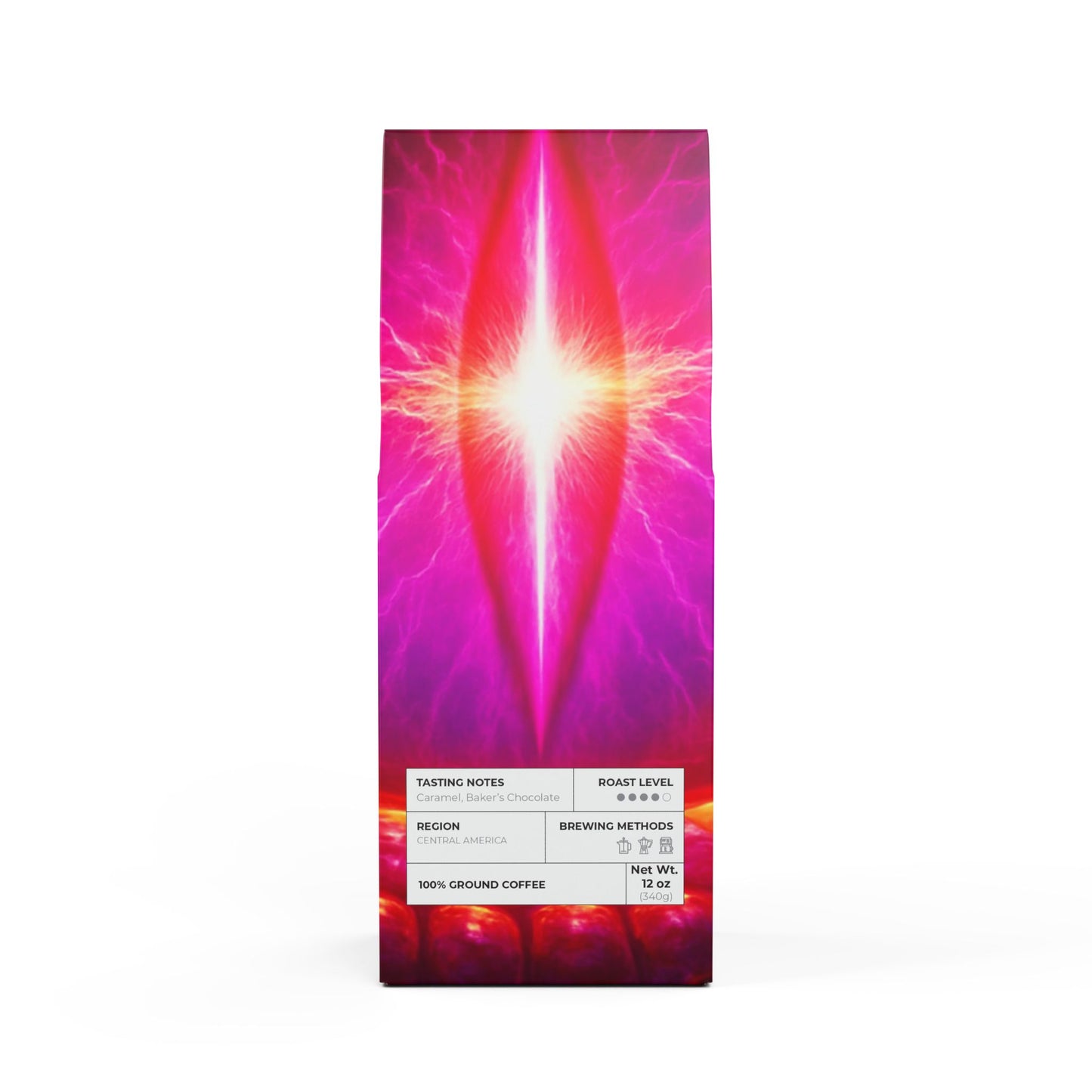 A+ UltraMoonBrew Carmel Coffee Blend (Medium-Dark Roast)