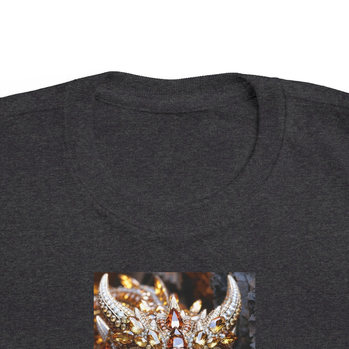 Toddler Tee — Fierce Gold Dragon Graphic Shirt