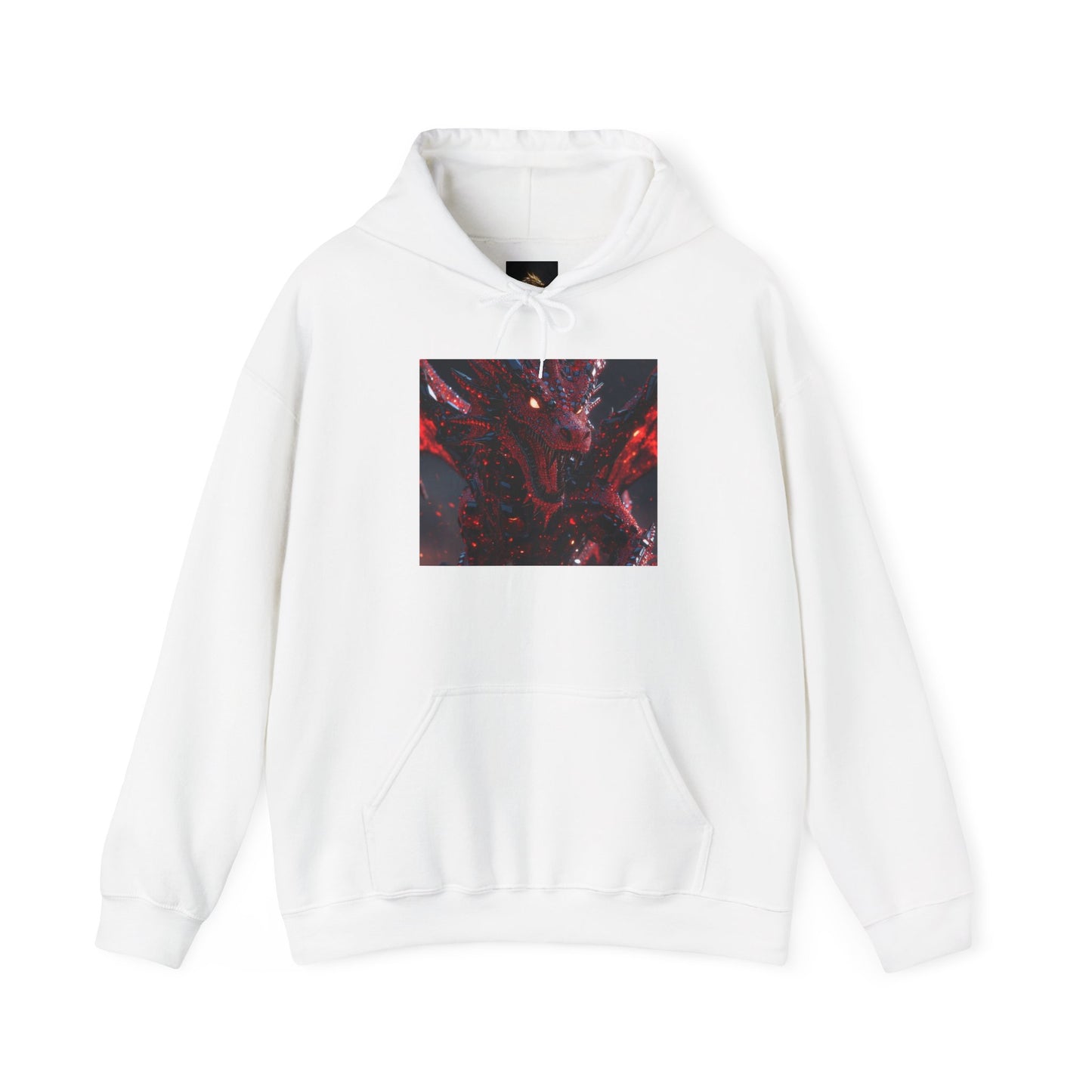 A Red Dragon Heavy Blend™ Hooded Sweatshirt