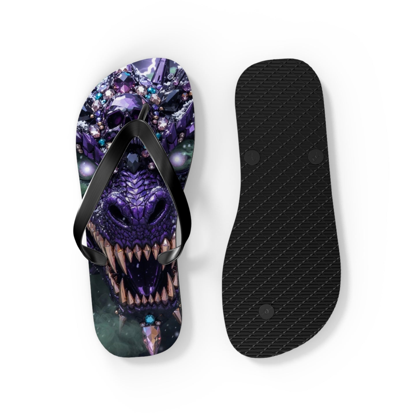A Dragon Kings Flip Flops — Beach Sandals