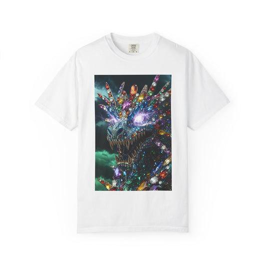 Dragon Crystal T-Shirt — Psychedelic Gem Monster Graphic Tee