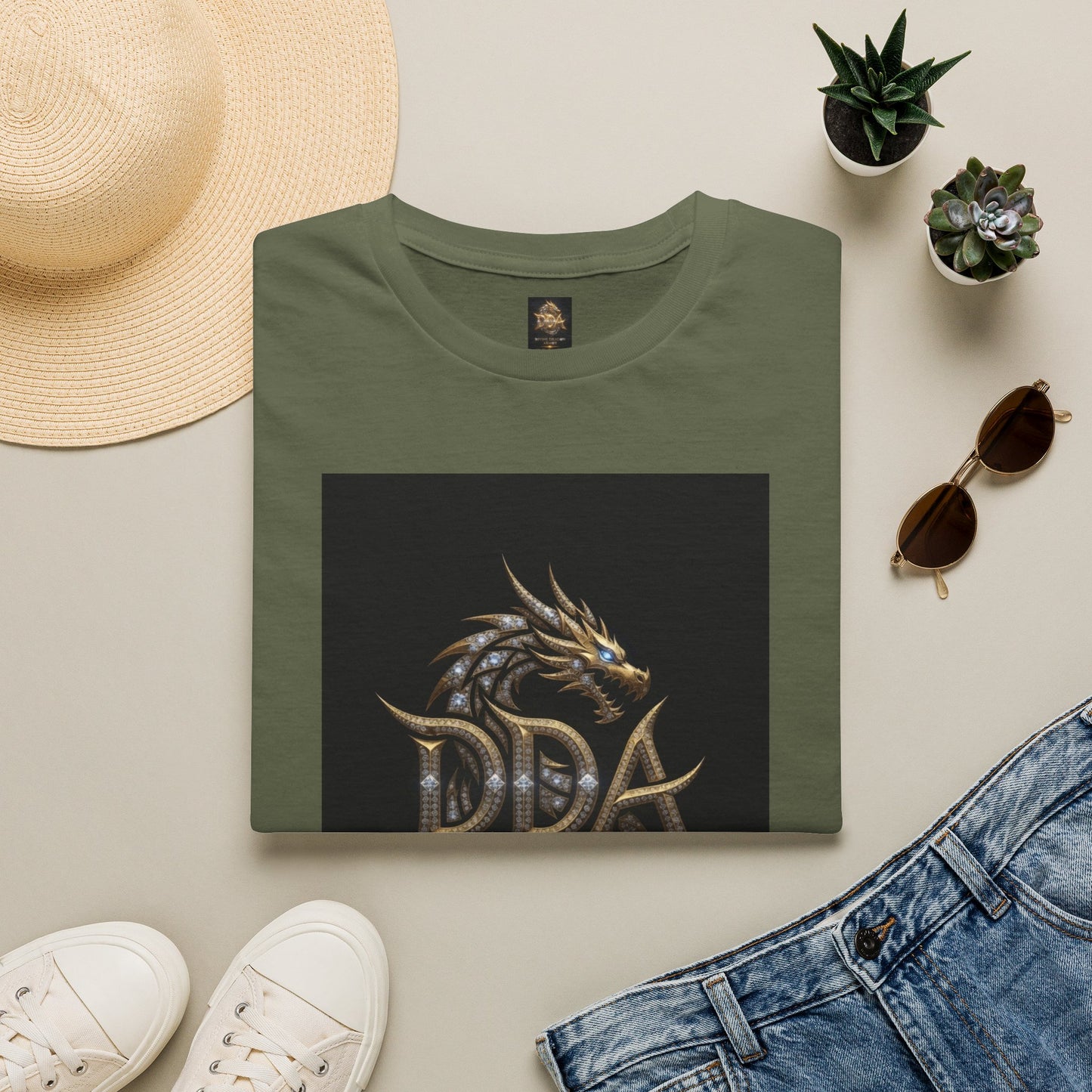 A Dragon Crest T-Shirt — Divine Dragon Armor Logo Tee
