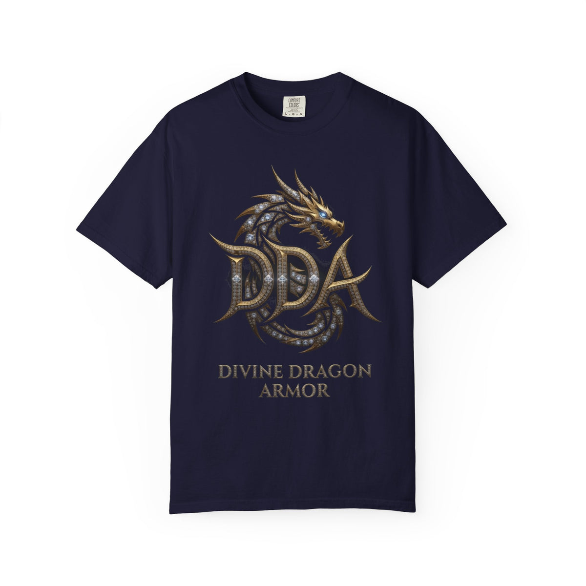 A DIVINE DRAGON ARMOR MEN OR WOMANS Garment-Dyed T-shirt