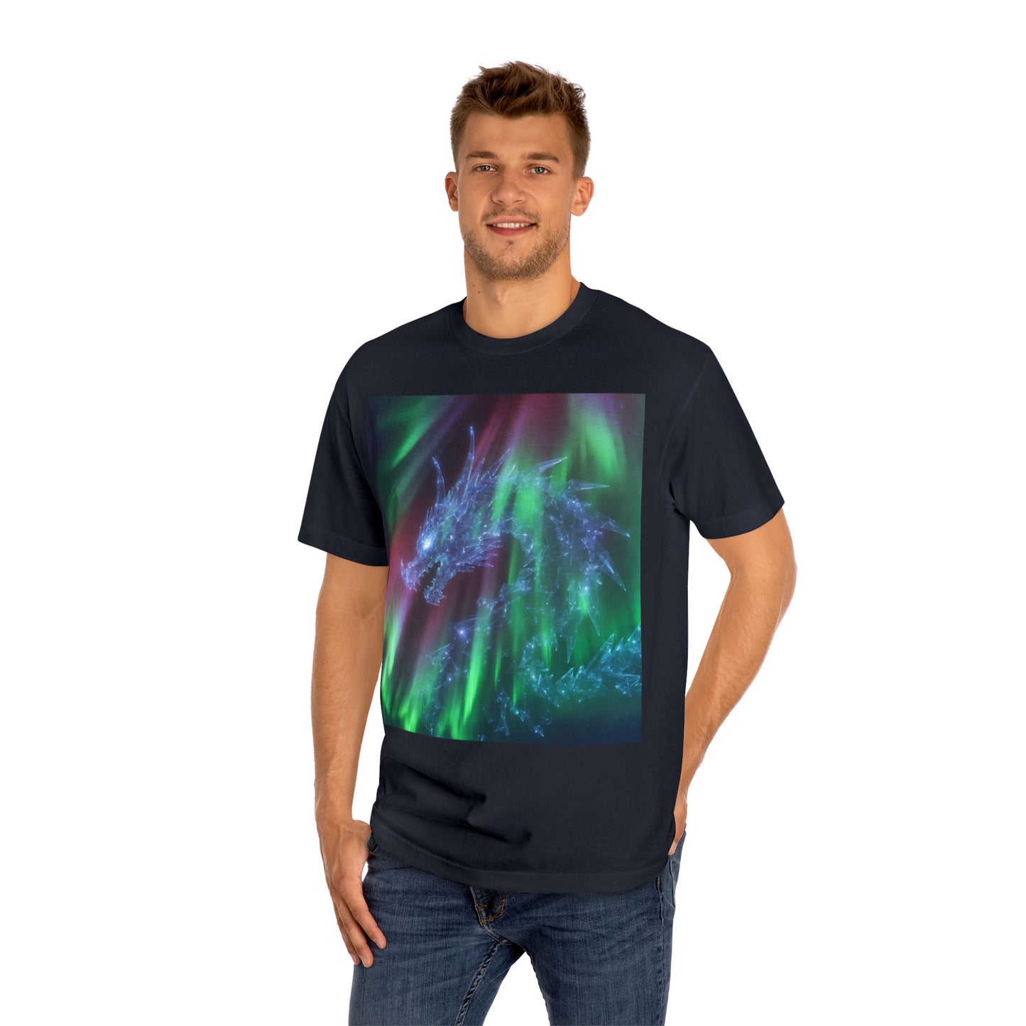 Aurora Unicorn Tee — Northern Lights Fantasy Graphic T-Shirt