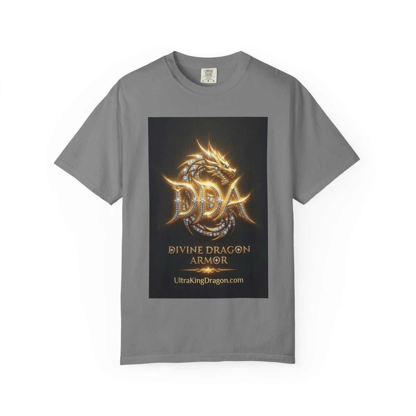 A DIVINE DRAGON ARMOR MEN OR WOMANS Garment-Dyed T-shirt