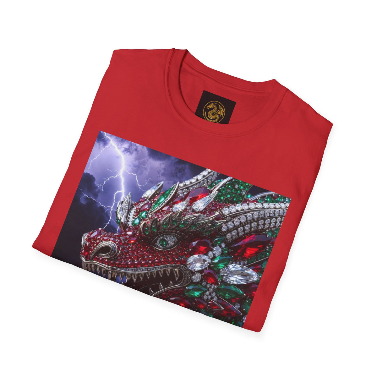Electric Dragon Graphic T-Shirt