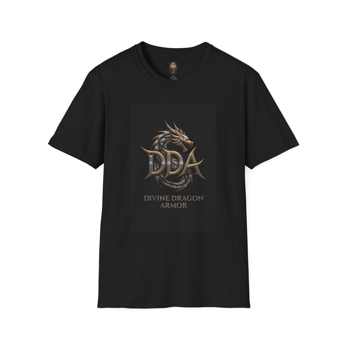 A Dragon Crest T-Shirt — Divine Dragon Armor Logo Tee