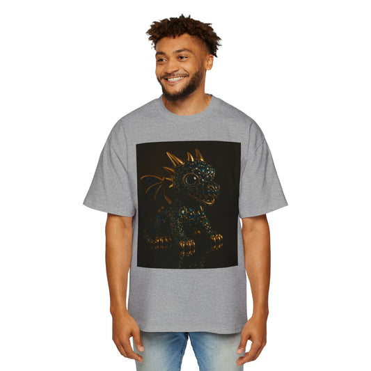 Dragon Design Oversized Tee, Casual Wear, Graphic Shirt, Gift for Fantasy Lovers, Unique T-Shirt, Perfect for Festivals and Everyday