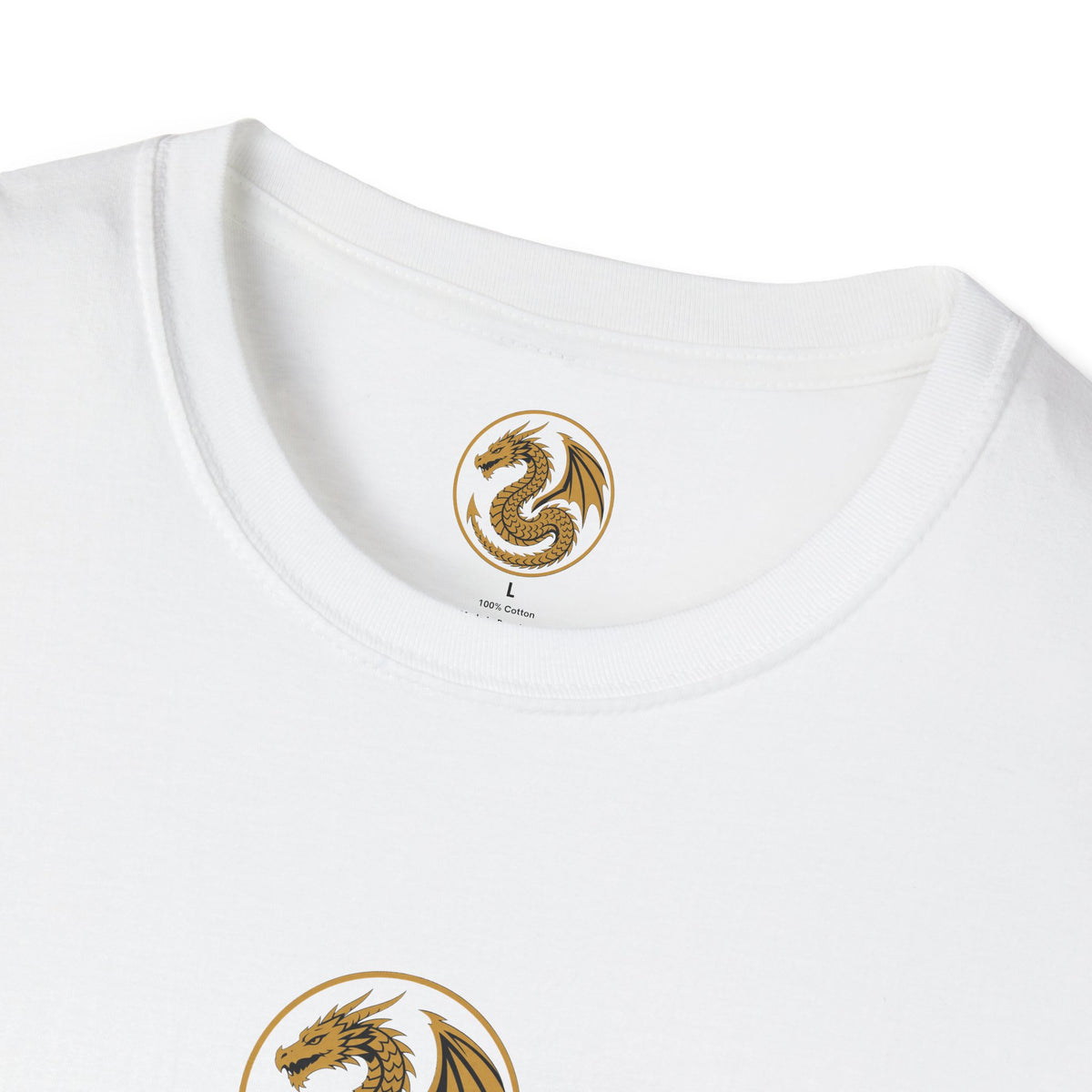 Golden Serpent Symbol T-Shirt