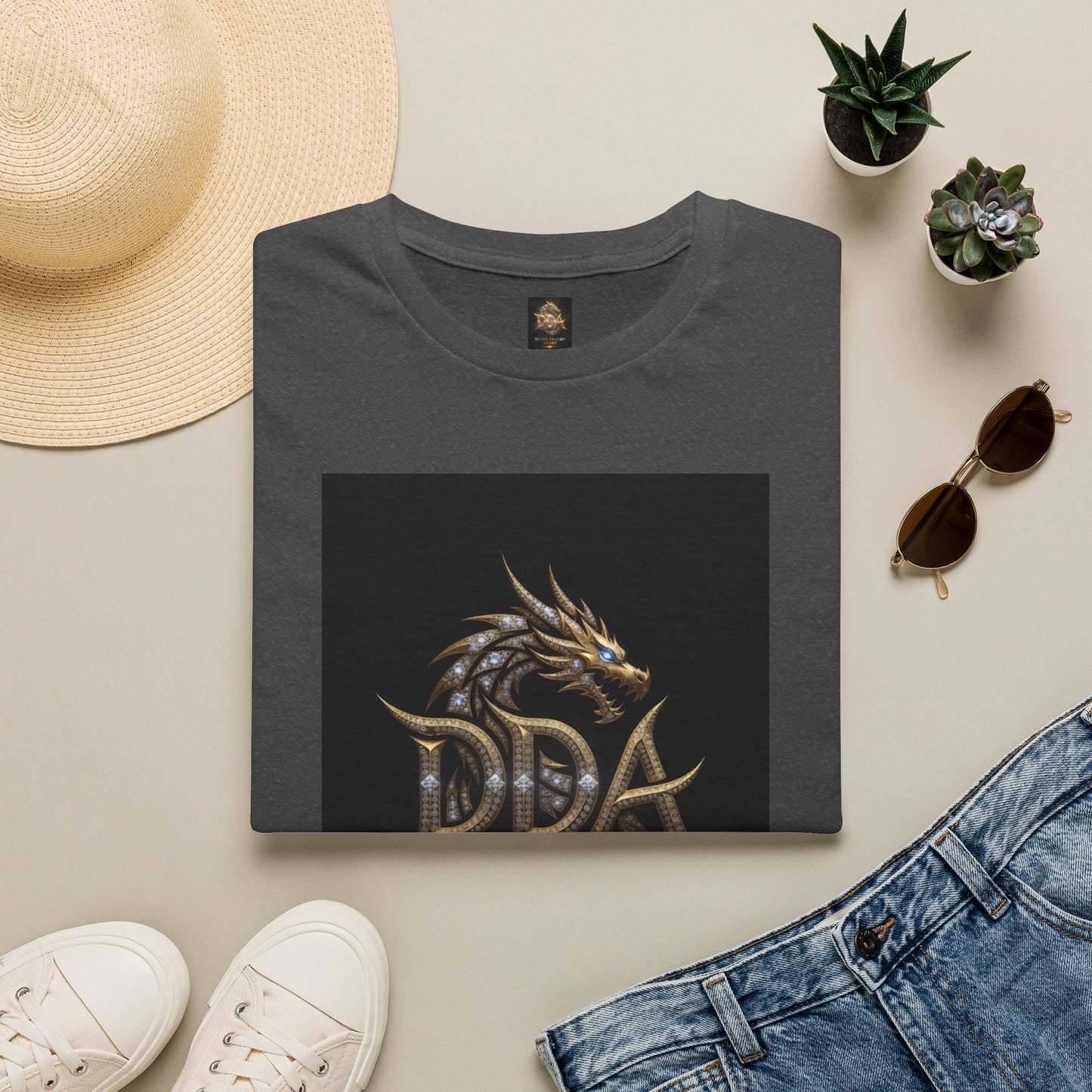 A Dragon Crest T-Shirt — Divine Dragon Armor Logo Tee