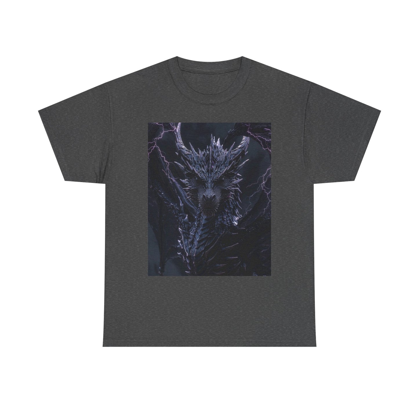 Dark Dragon Tee — Dark Fantasy Gothic Dragon Graphic Shirt