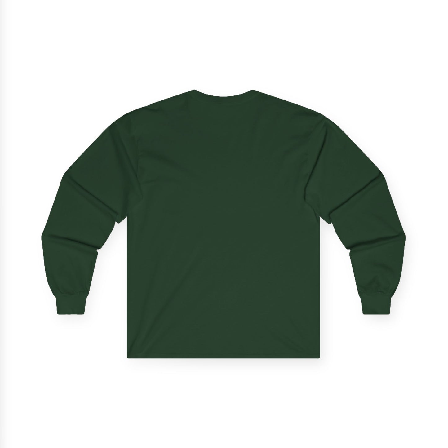 Mystic Blue Dragon Long Sleeve Tee — Night Forest Animal Graphic