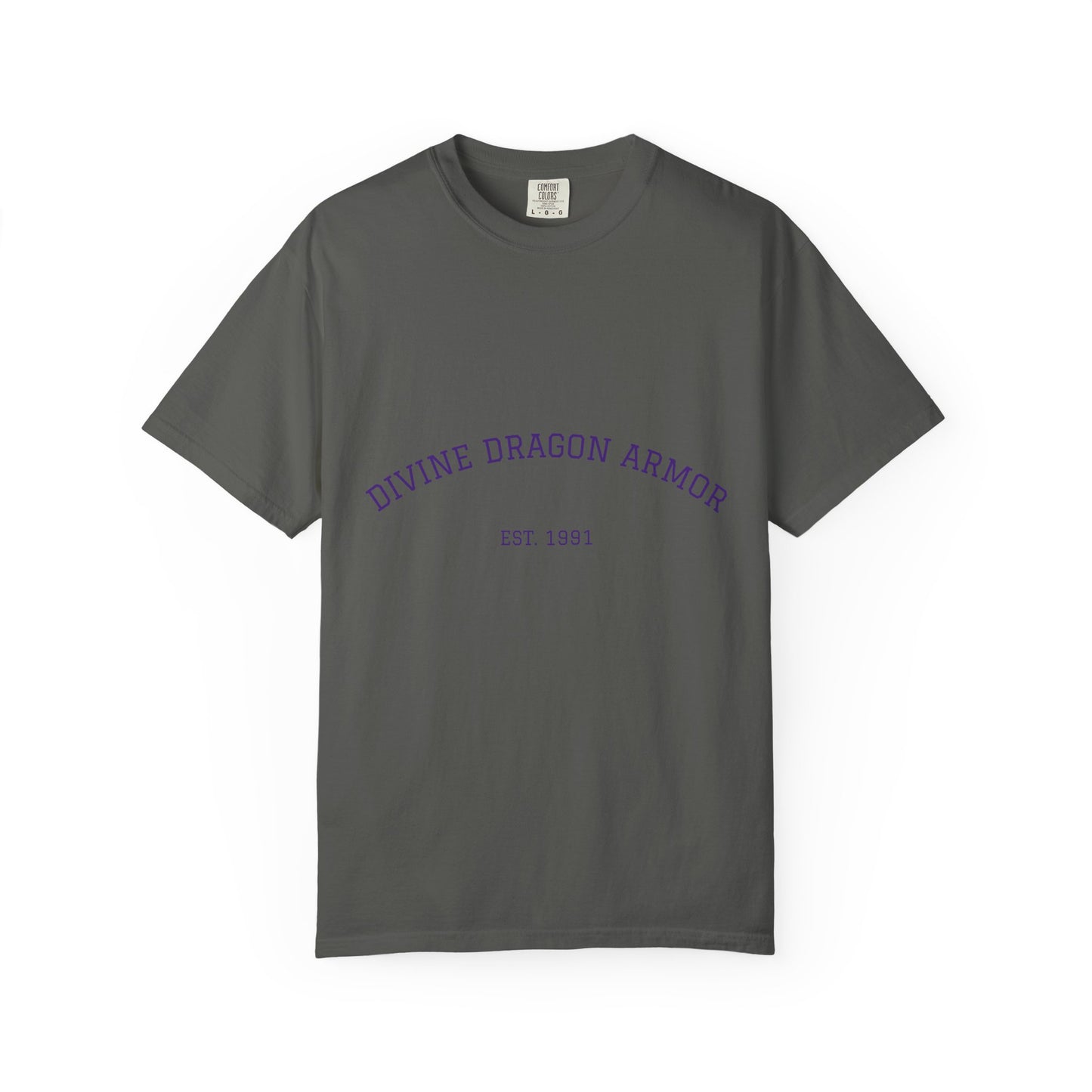 A Divine Dragon Armor Tee — Vintage 'Est. 1991' Graphic T-Shirt