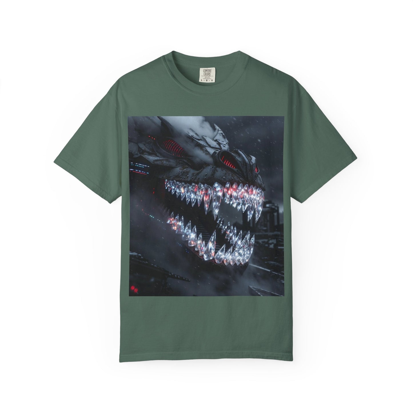 Graphic T-Shirt — Dark Monster Smile Artwork
