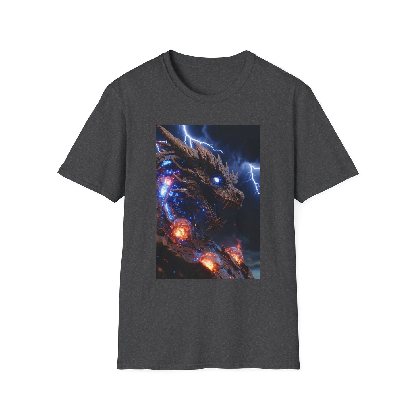 Godzilla Monster Tee — Electric Kaiju Face Graphic T-Shirt