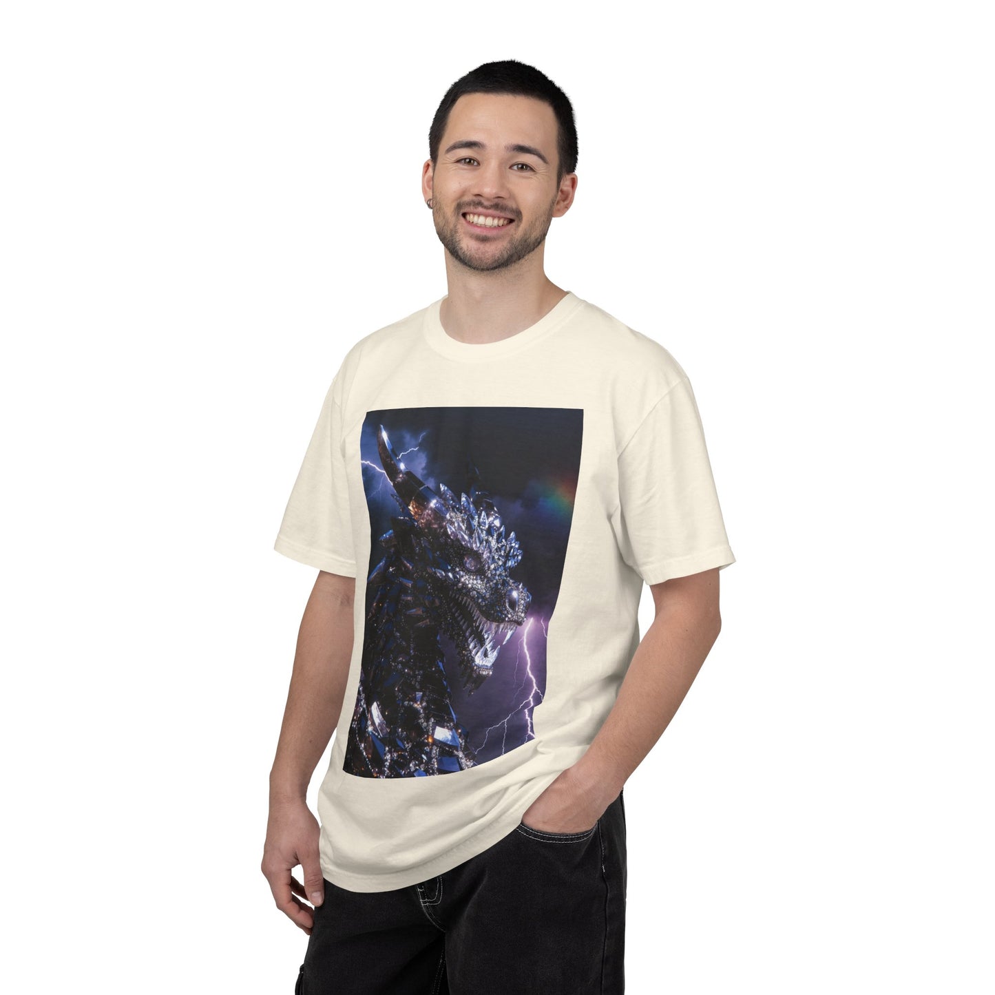 Dragon Lightning T-Shirt — Epic Kaiju Monster Graphic Tee