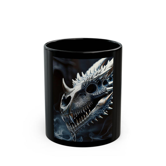 Dragon Design Black Mug - 11oz & 15oz