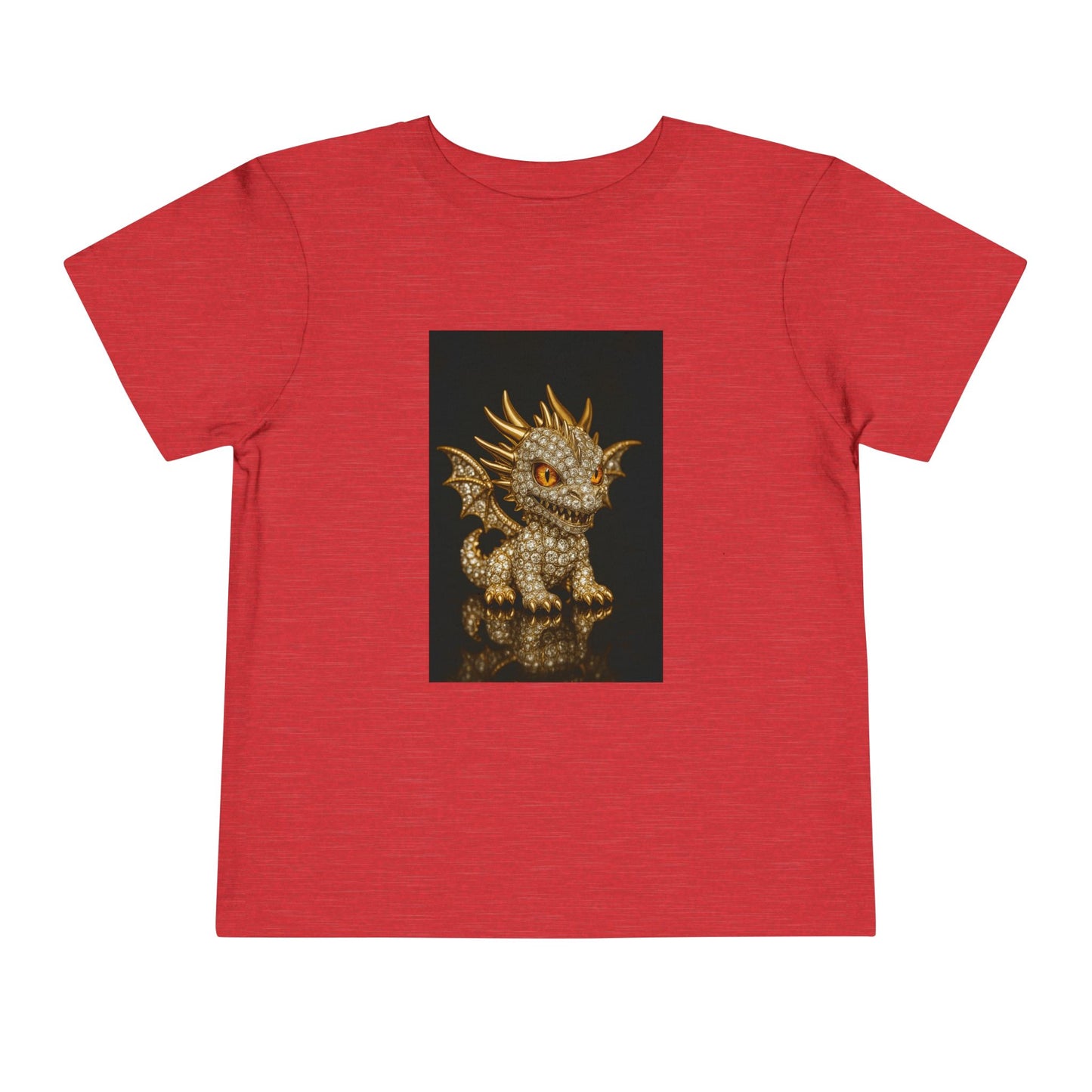 Adorable Dragon Toddler Tee | Kids' Fantasy Shirt, Birthday Gift for Boys and Girls, Cute Animal Print, Playful Toddler Fashion