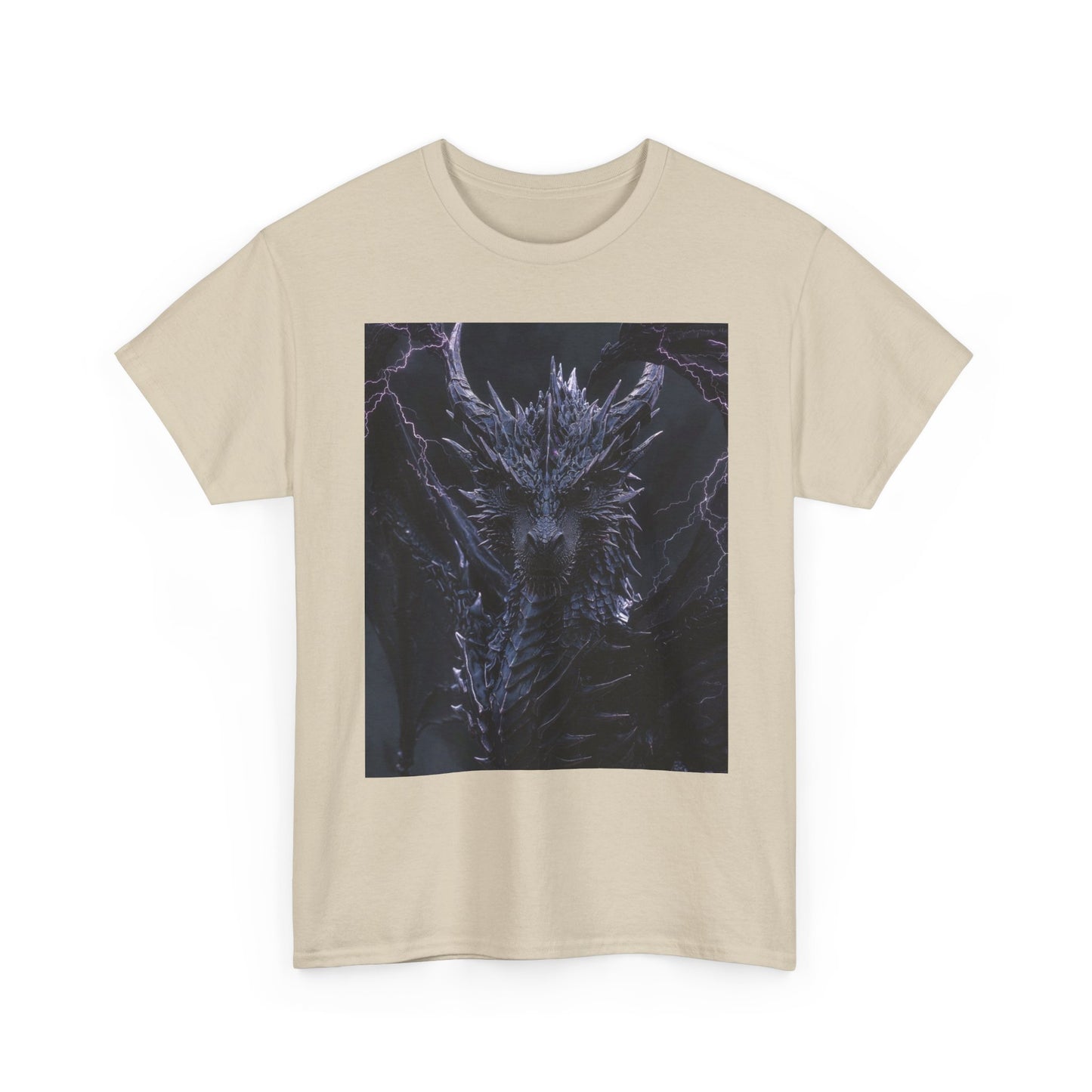 Dark Dragon Tee — Dark Fantasy Gothic Dragon Graphic Shirt
