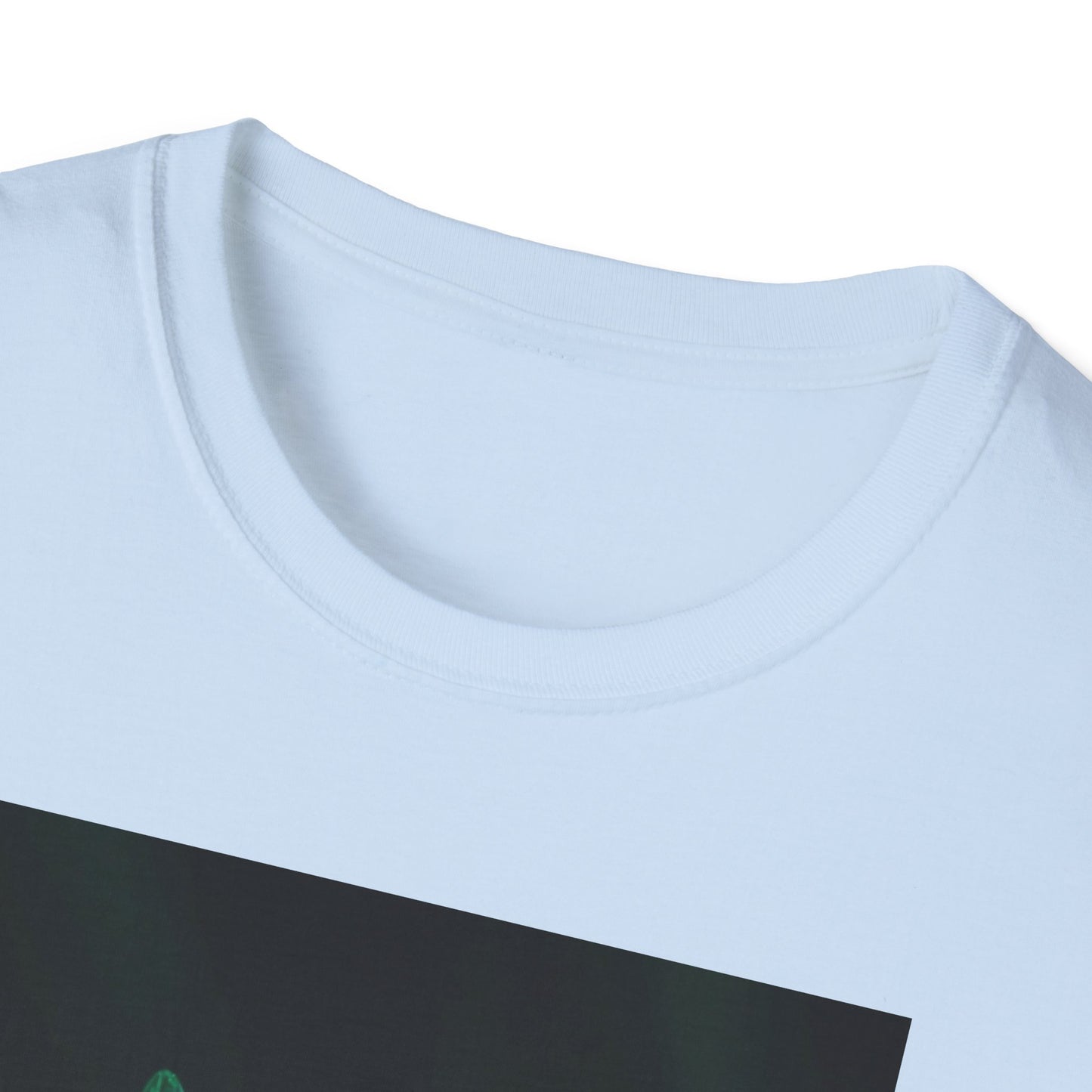 Emerald Storm Dragon T-Shirt — Neon Fantasy Dragon Graphic Tee
