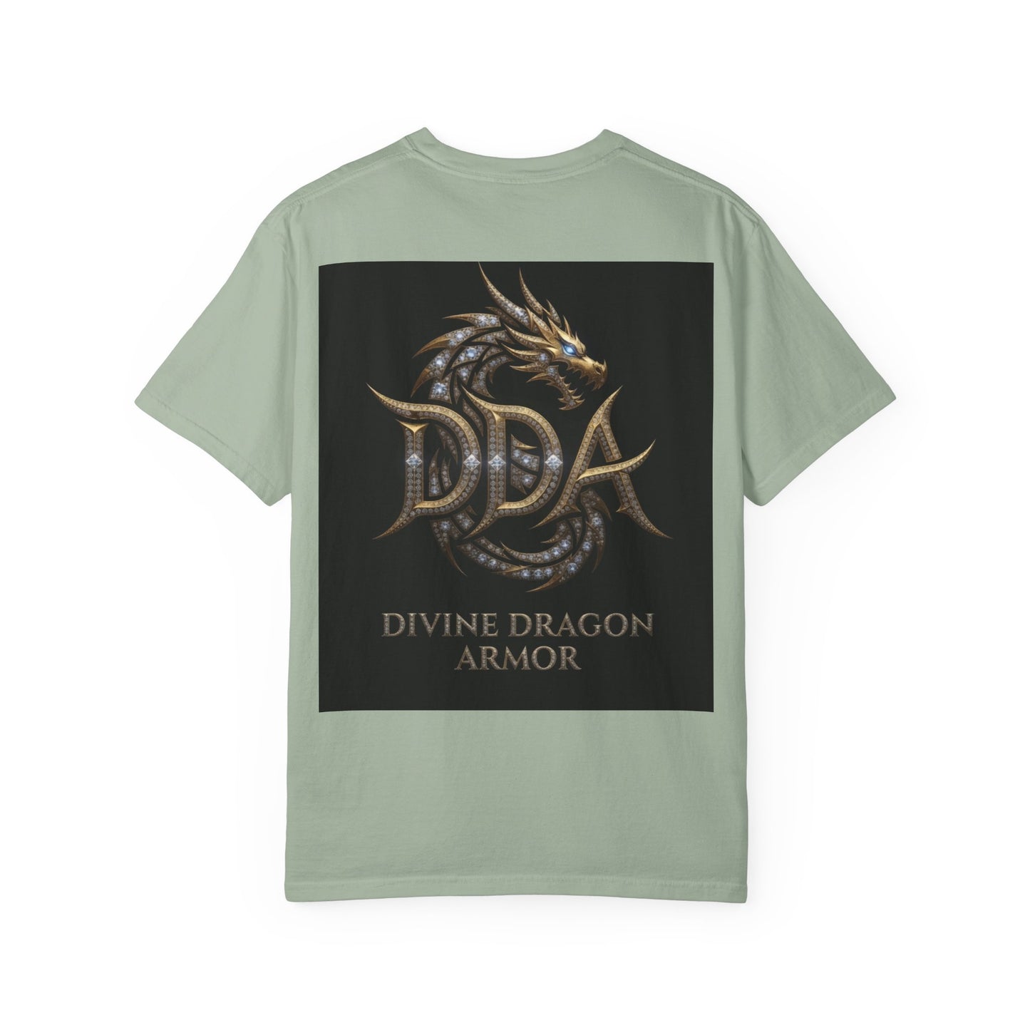 A Dragon Storm Graphic T-Shirt — Dark Fantasy Chest Print