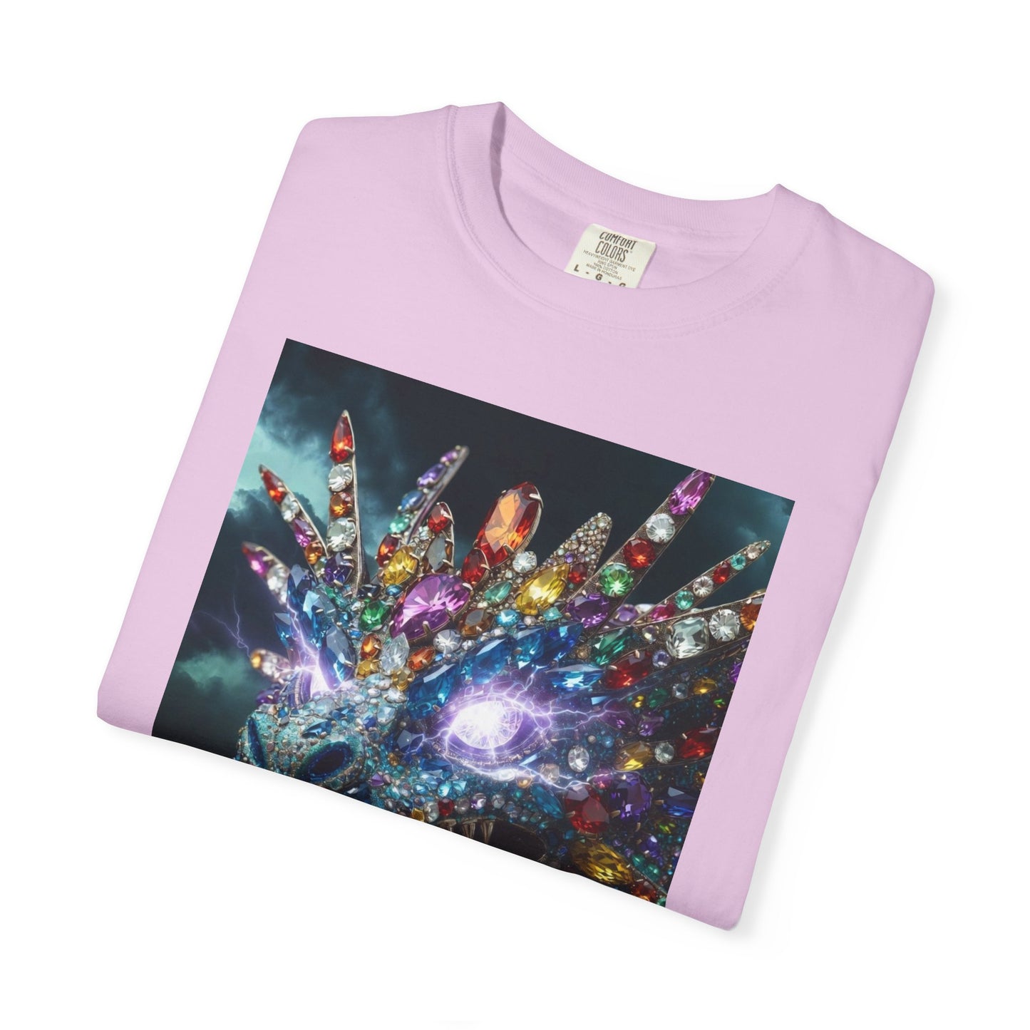 Dragon Crystal T-Shirt — Psychedelic Gem Monster Graphic Tee