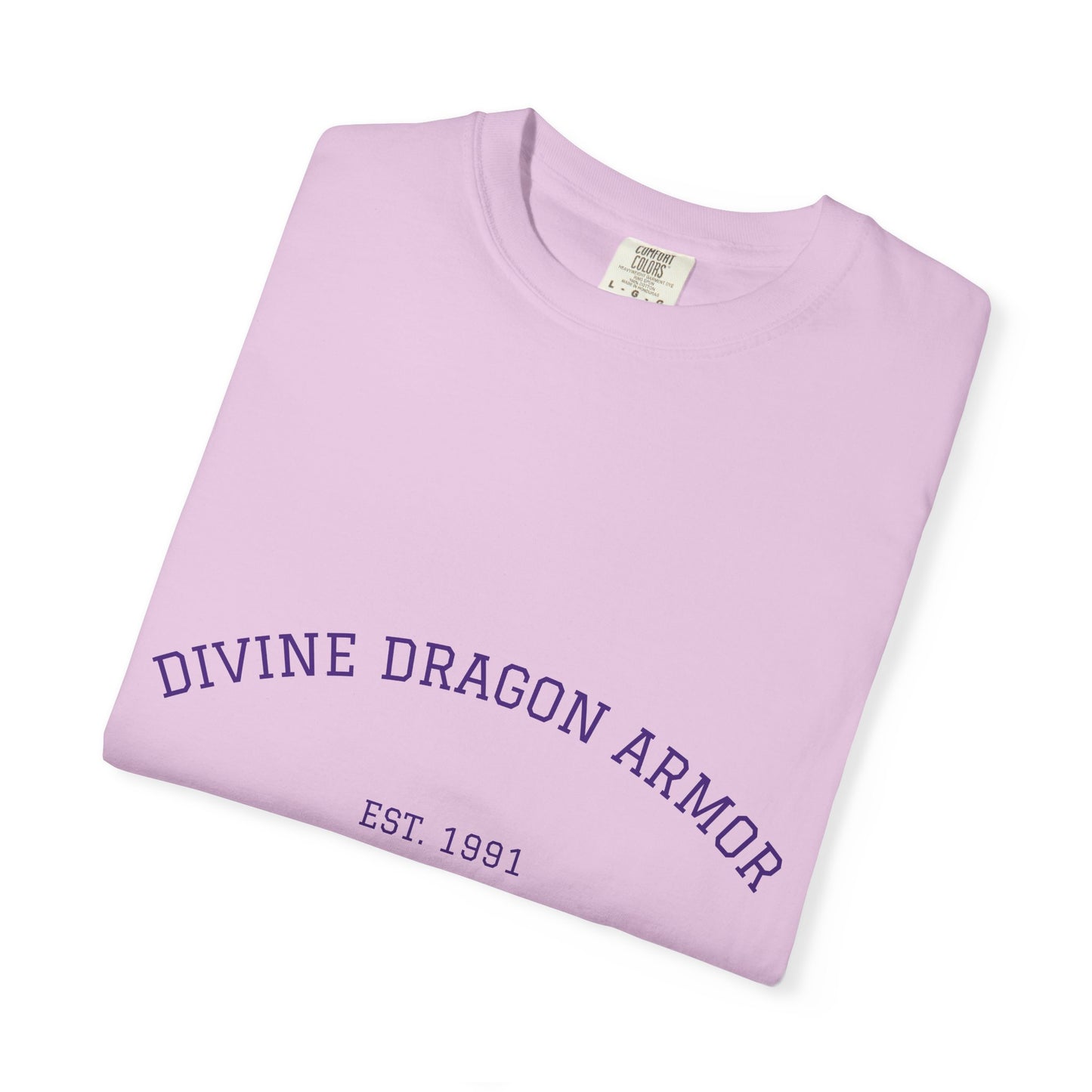 A Divine Dragon Armor Tee — Vintage 'Est. 1991' Graphic T-Shirt