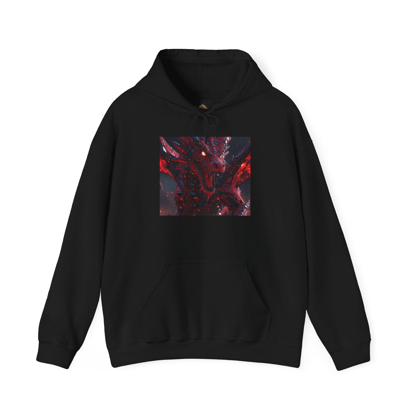 A Red Dragon Heavy Blend™ Hooded Sweatshirt