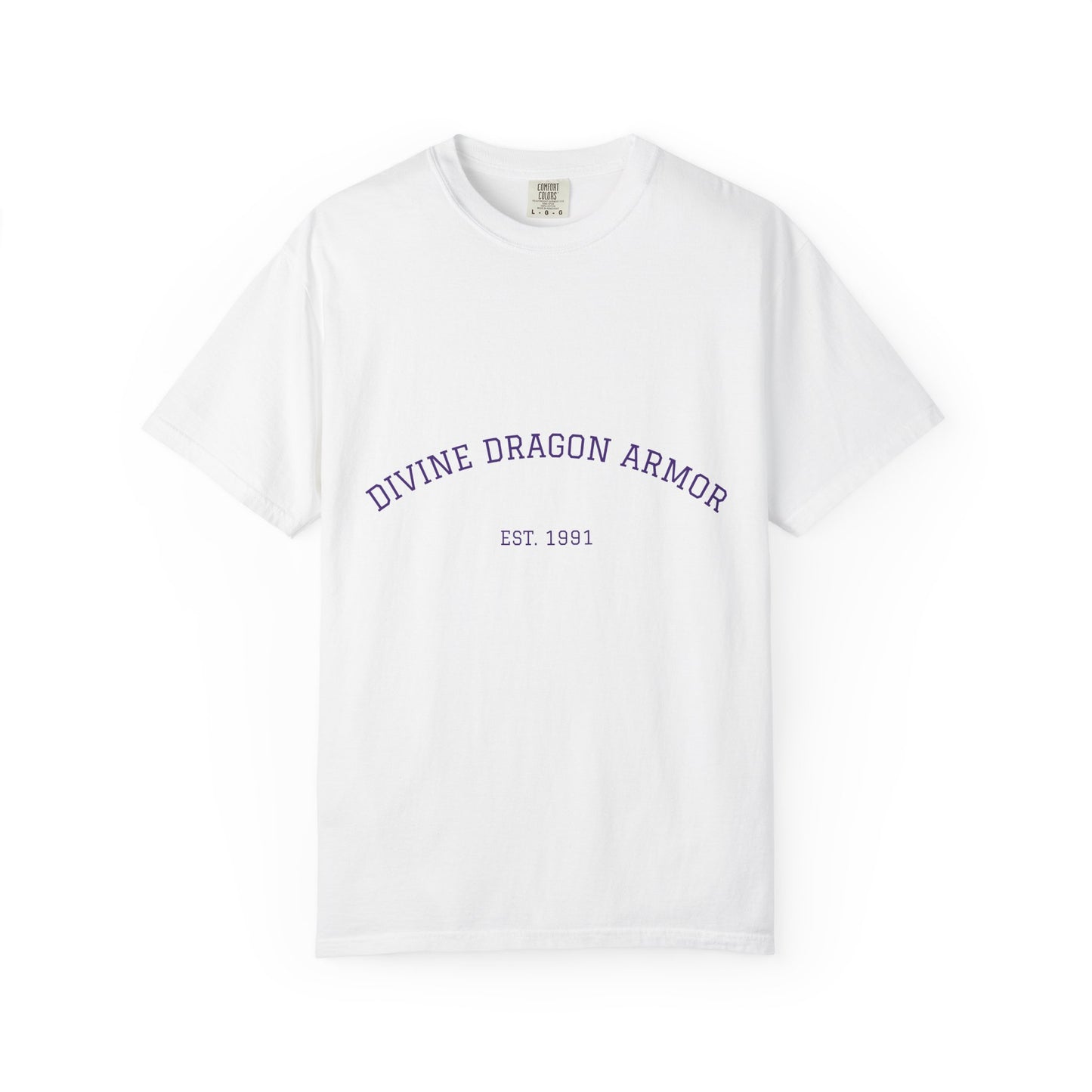 A Divine Dragon Armor Tee — Vintage 'Est. 1991' Graphic T-Shirt