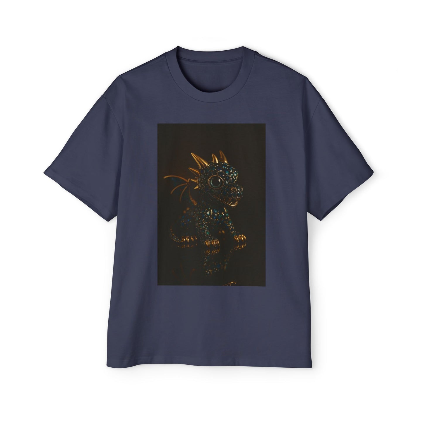 A Dragon Design Oversized Tee, Casual Wear, Graphic Shirt, Gift for Fantasy Lovers, Unique T-Shirt, Perfect for Festivals and Everyday