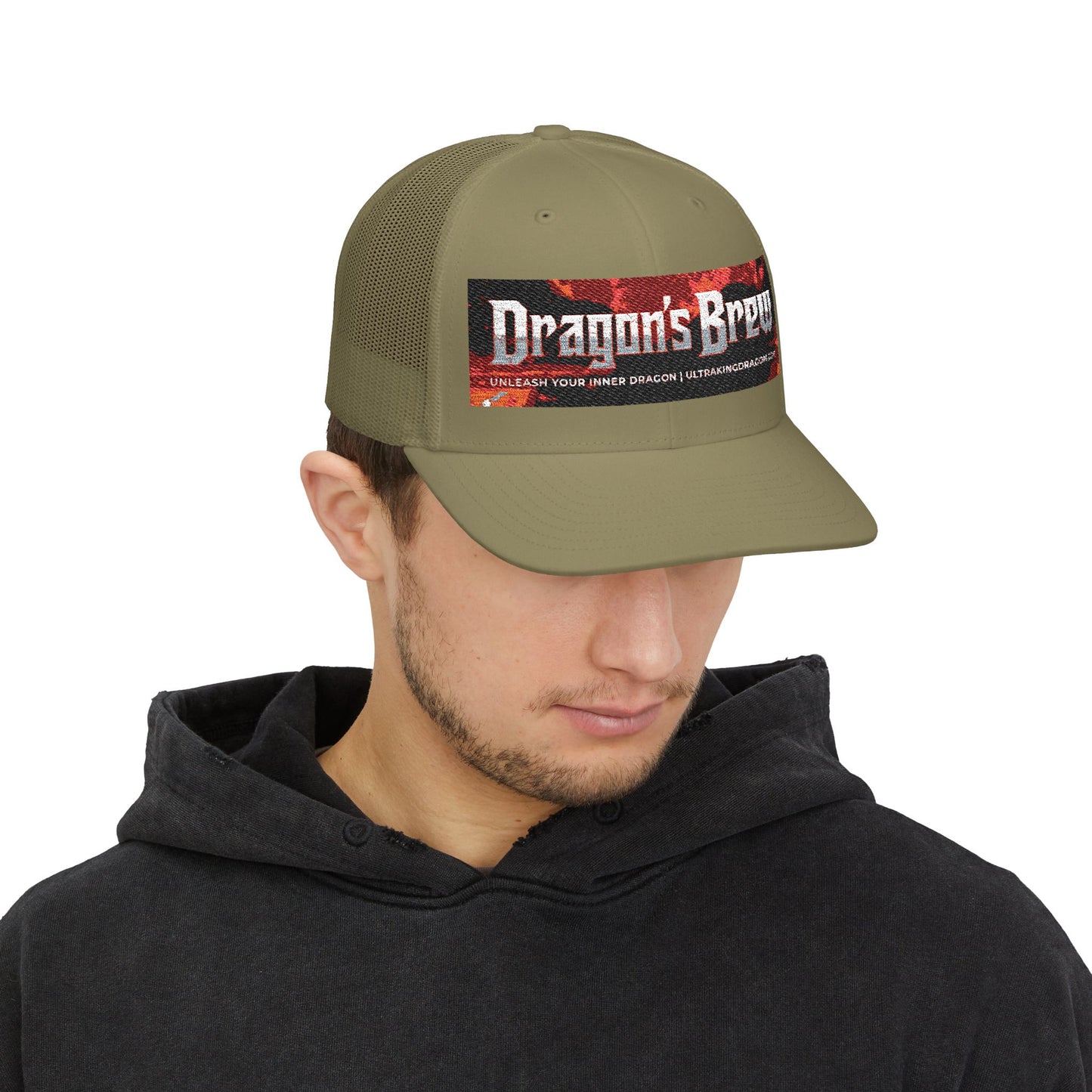 Dragon's Brew Embroidered Trucker Hat