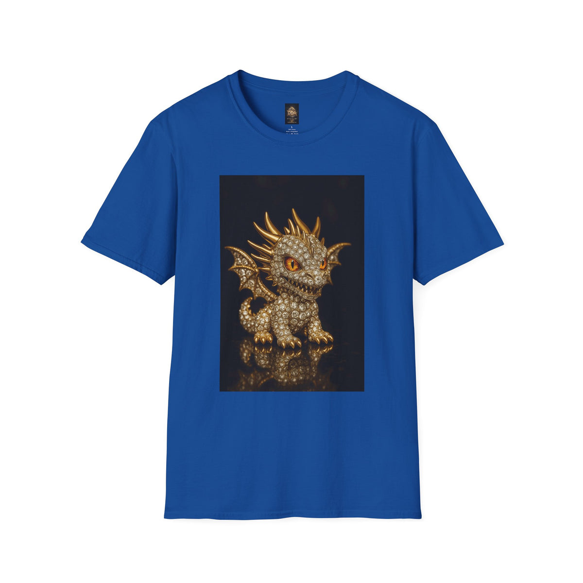 A Dragon Graphic T-Shirt, Fun Fantasy Apparel, Perfect Gift for Dragon Lovers, Casual Wear, Birthday Gift, Softstyle Tee